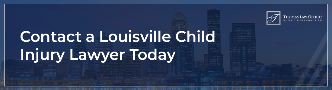 Contact a Louisville Child Injury Lawyer Today